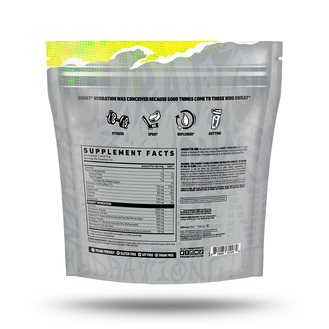 GHOST® HYDRATION STICKS x SOUR PATCH KIDS® | REDBERRY®