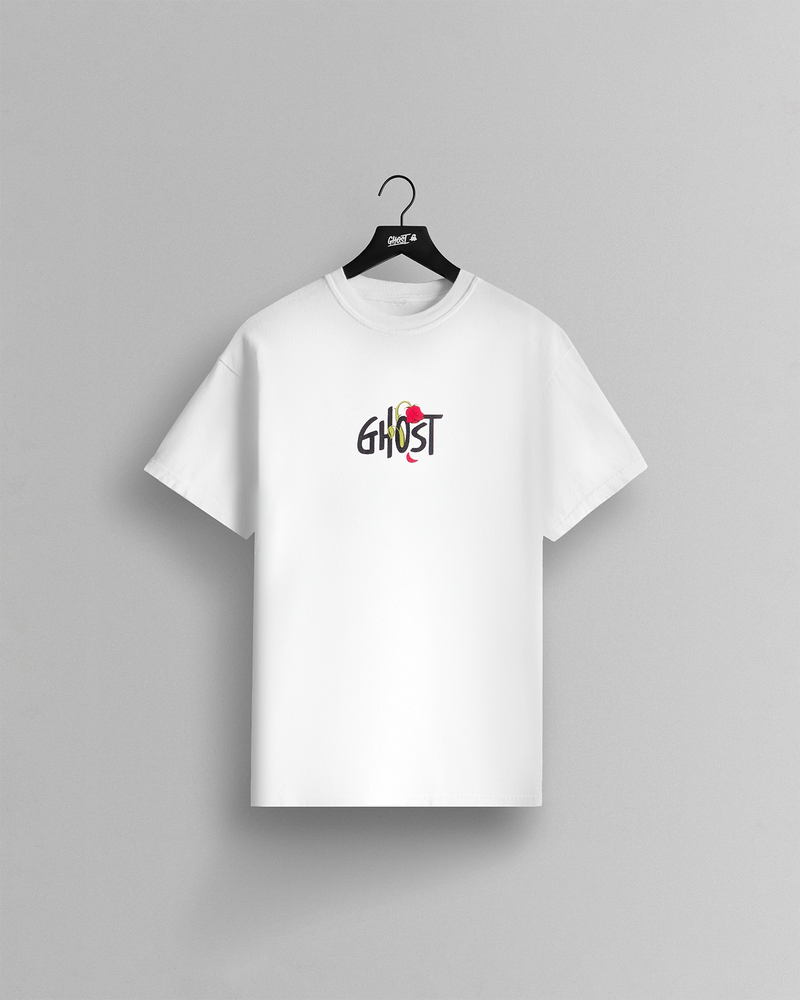 GHOST® IN THE PIT TEE | WHITE V2