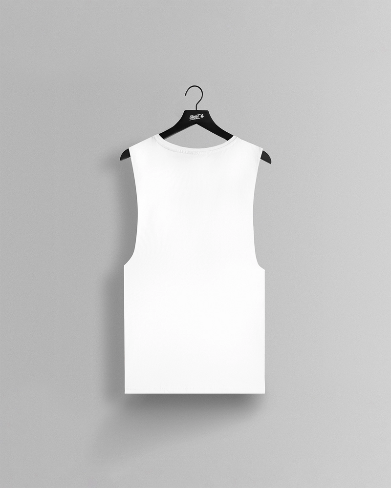 GHOST® IVY SLEEVELESS TEE | WHITE