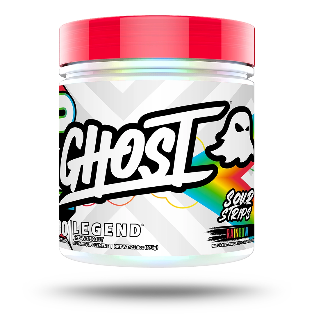 Sour Strips GHOST Rainbow Sour Strips Legend Pre-workout — product image