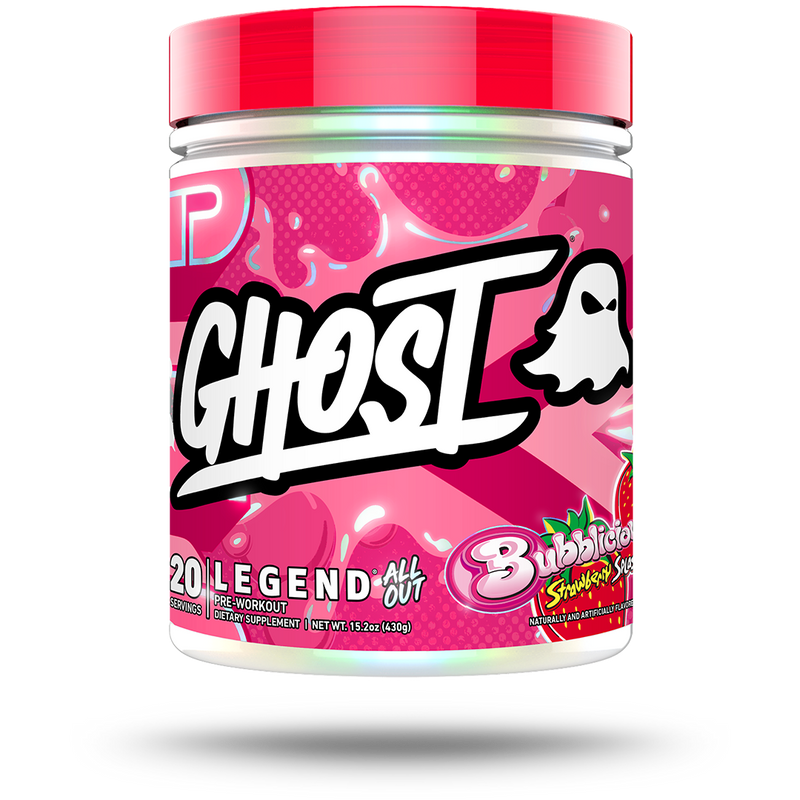 GHOST LEGEND® ALL OUT x BUBBLICIOUS® STRAWBERRY SPLASH