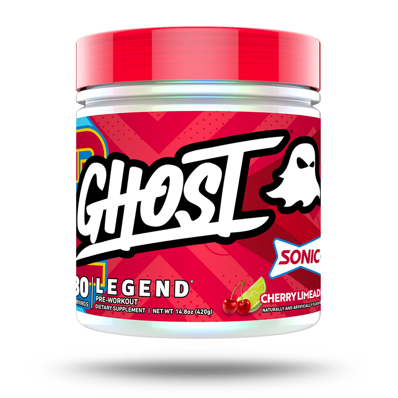 GHOST® LEGEND® ALL OUT Pre-Workout - Blue Raspberry - 14.1 oz
