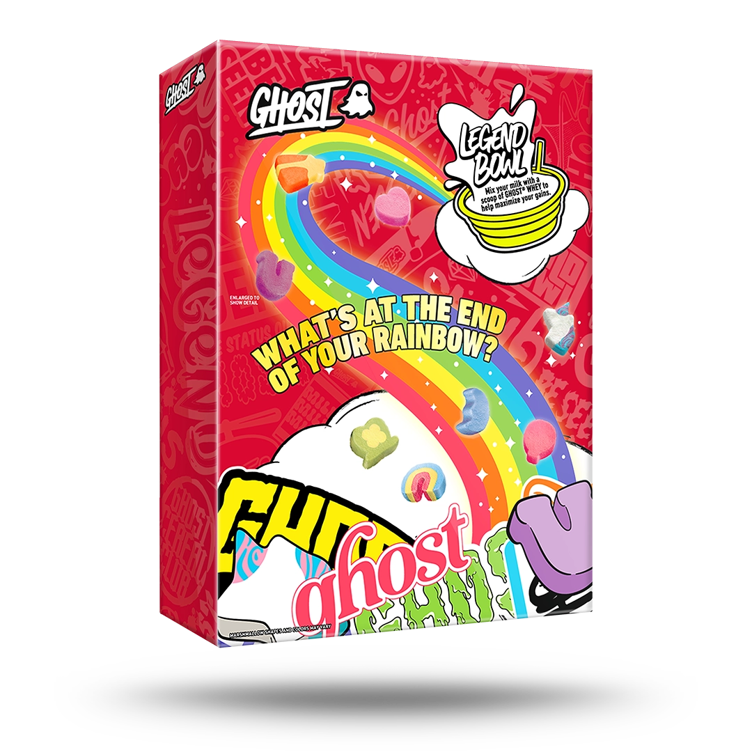 GHOST® PROTEIN CEREAL x LUCKY CHARMS™ | LUCKY CHARMS™