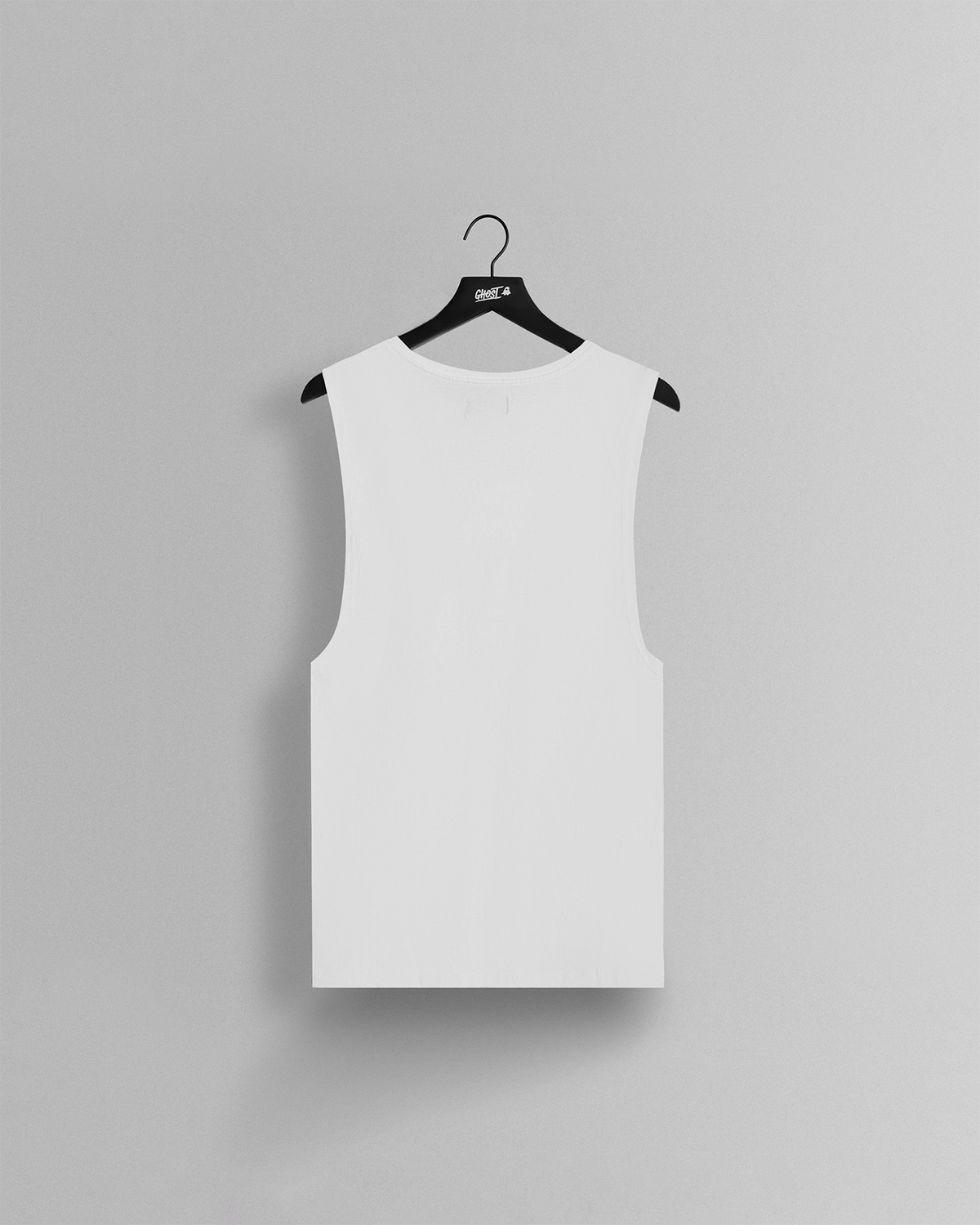 GHOST® MONOCLOUD SLEEVELESS TEE | WHITE