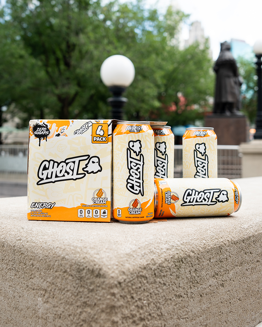GHOST® ENERGY 4 PACK | ORANGE CREAM