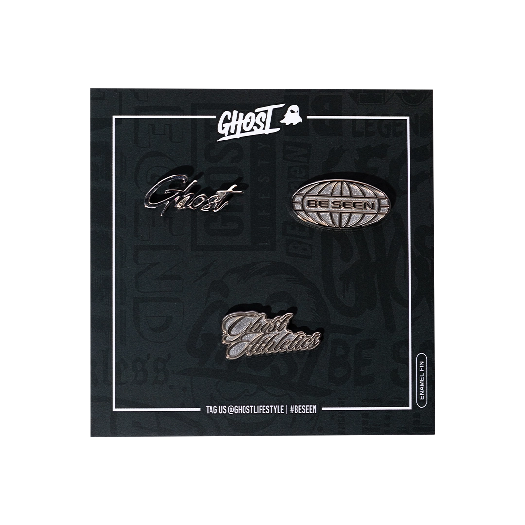 GHOST® PINS 3-PACK | SILVER
