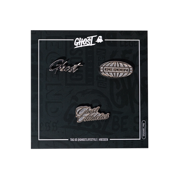 GHOST® PINS 3-PACK | SILVER - GHOST LIFESTYLE