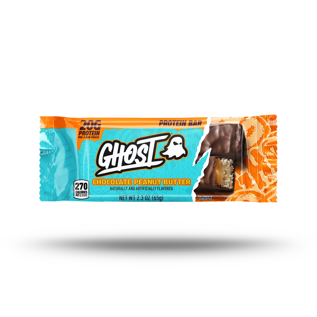 GHOST® PROTEIN BAR | PEANUT BUTTER CHOCOLATE