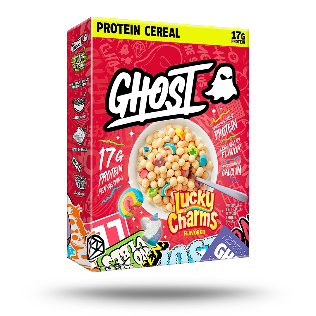 GHOST® PROTEIN CEREAL x LUCKY CHARMS™ | LUCKY CHARMS™