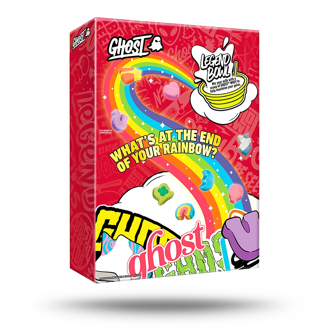 GHOST® PROTEIN CEREAL x LUCKY CHARMS™ | LUCKY CHARMS™