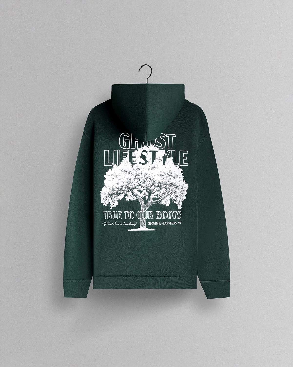 GHOST® ROOTS HOODIE | PINE
