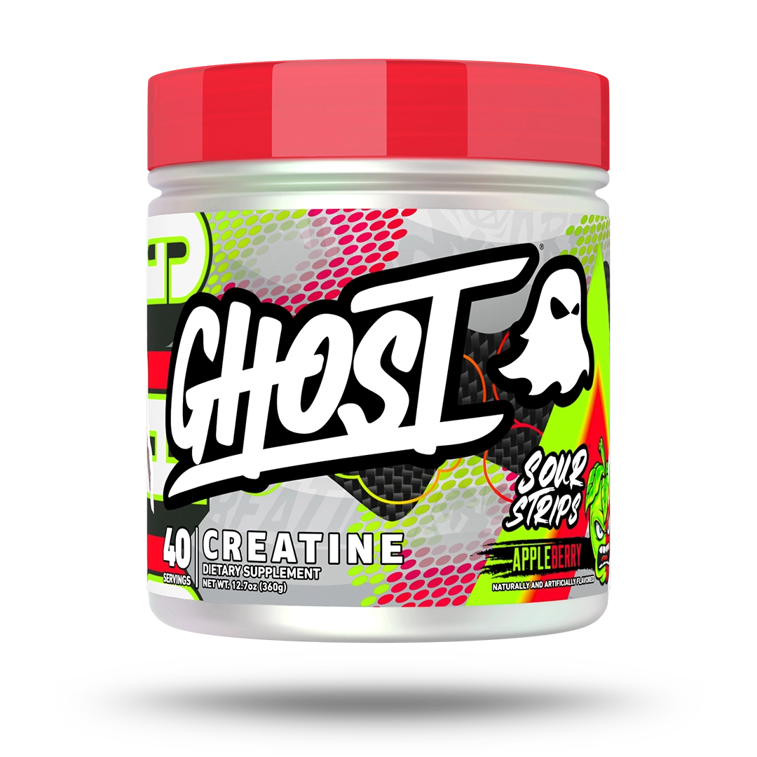 GHOST® CREATINE x SOUR STRIPS® | APPLEBERRY