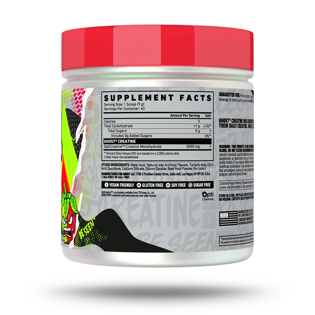 GHOST® CREATINE x SOUR STRIPS® | APPLEBERRY