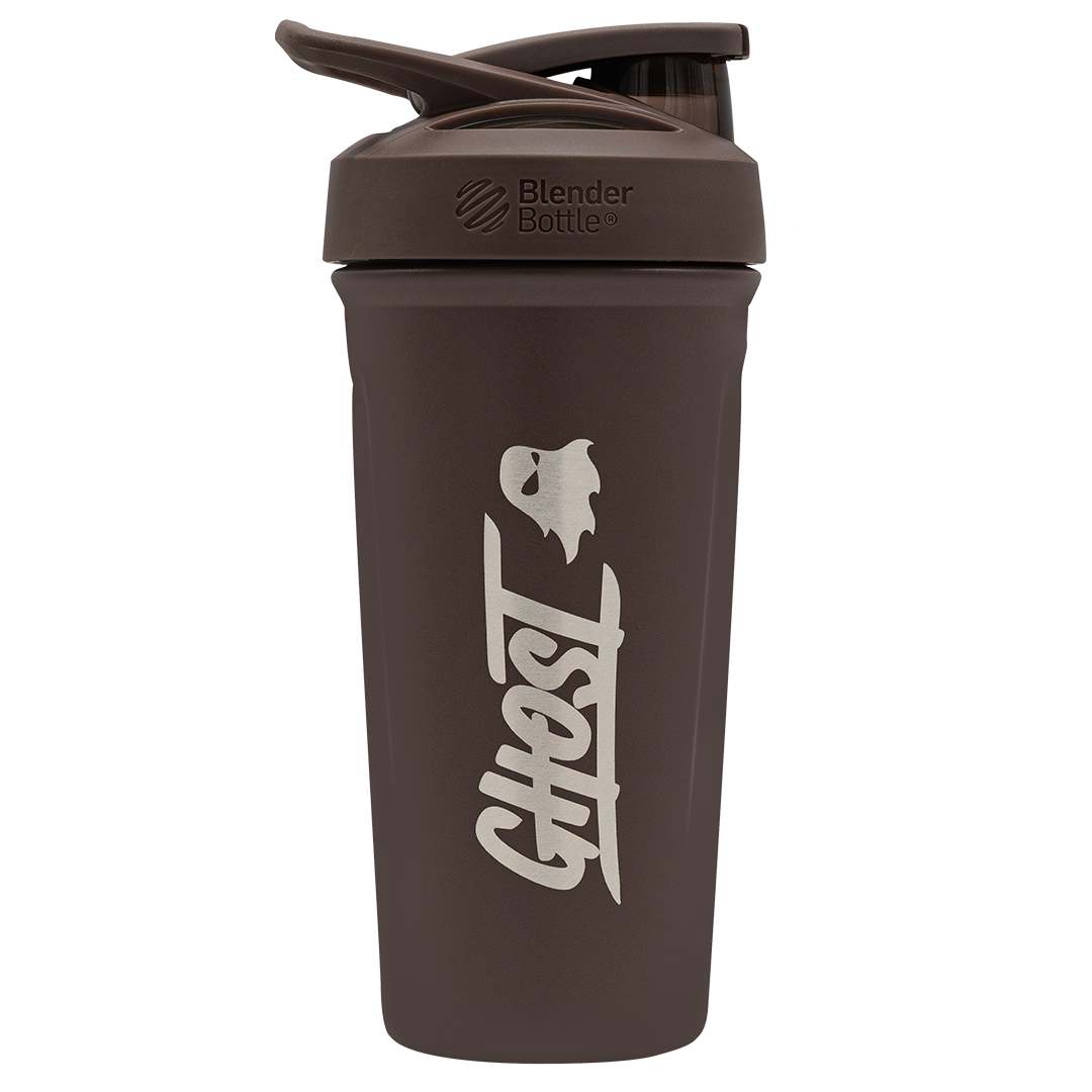 GHOST® STAINLESS STEEL SHAKER | MOCHA