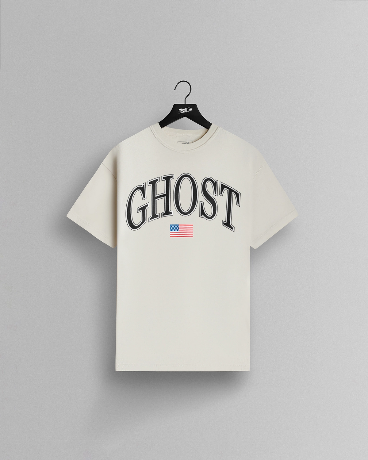 GHOST® STARS & HYPE TEE | IVORY