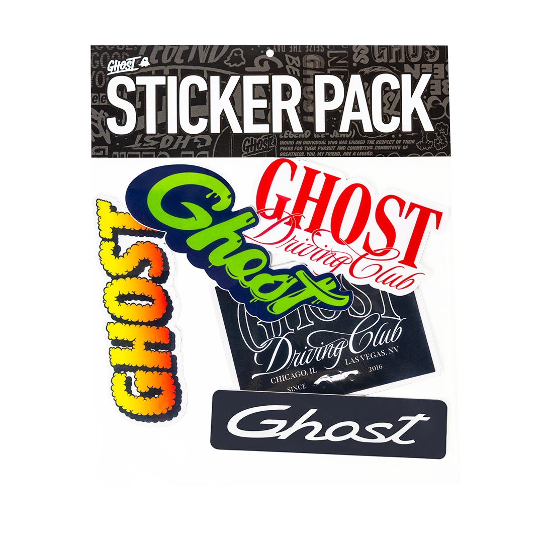 GHOST® STICKER PACK | DRIVING CLUB