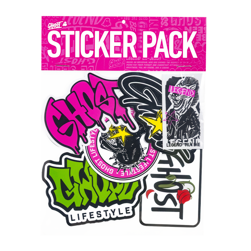 GHOST® STICKER PACK | IN THE PIT