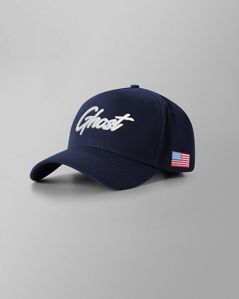 GHOST® USA BASEBALL HAT | NAVY