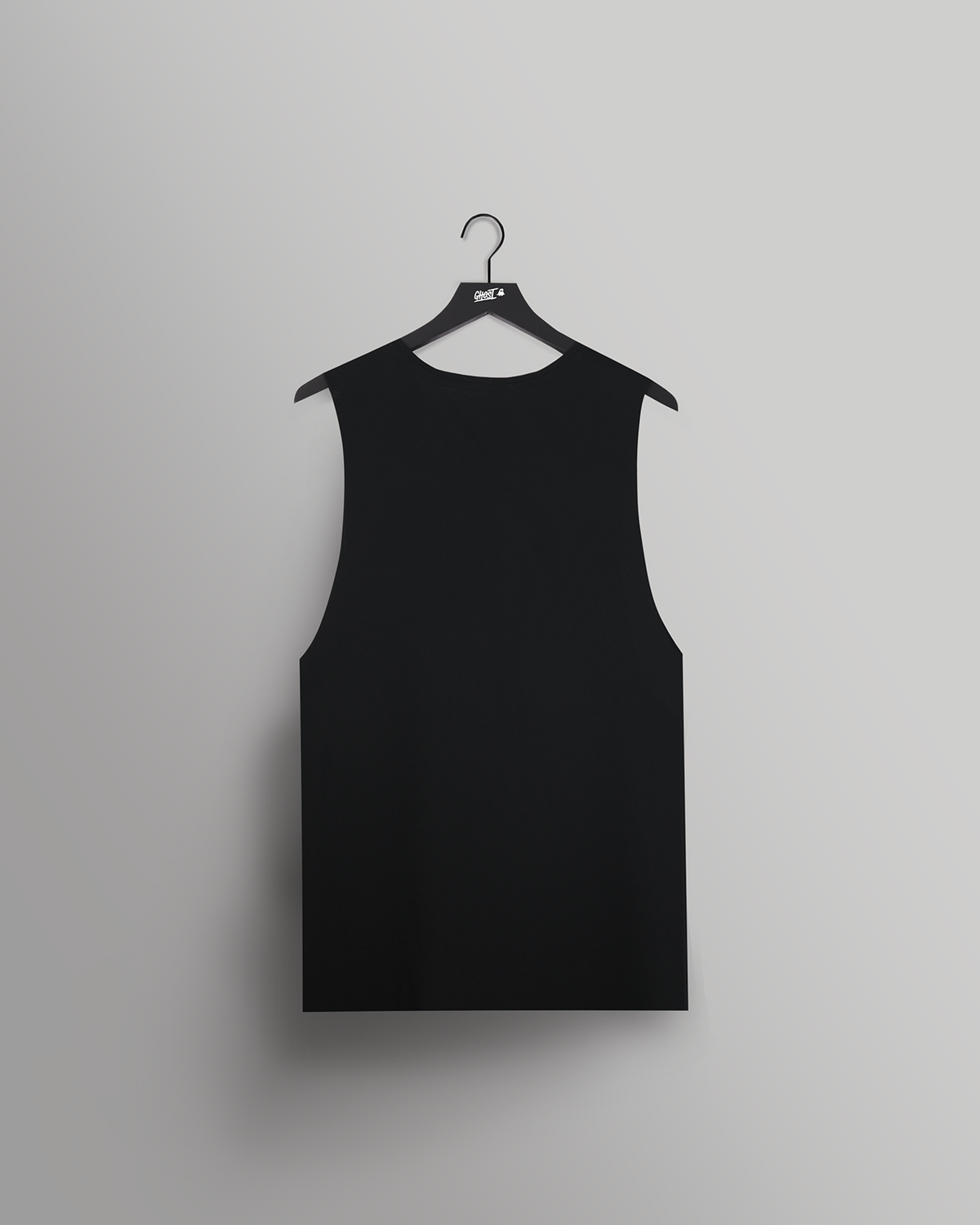 GHOST® UNI SLEEVELESS TEE | BLACK