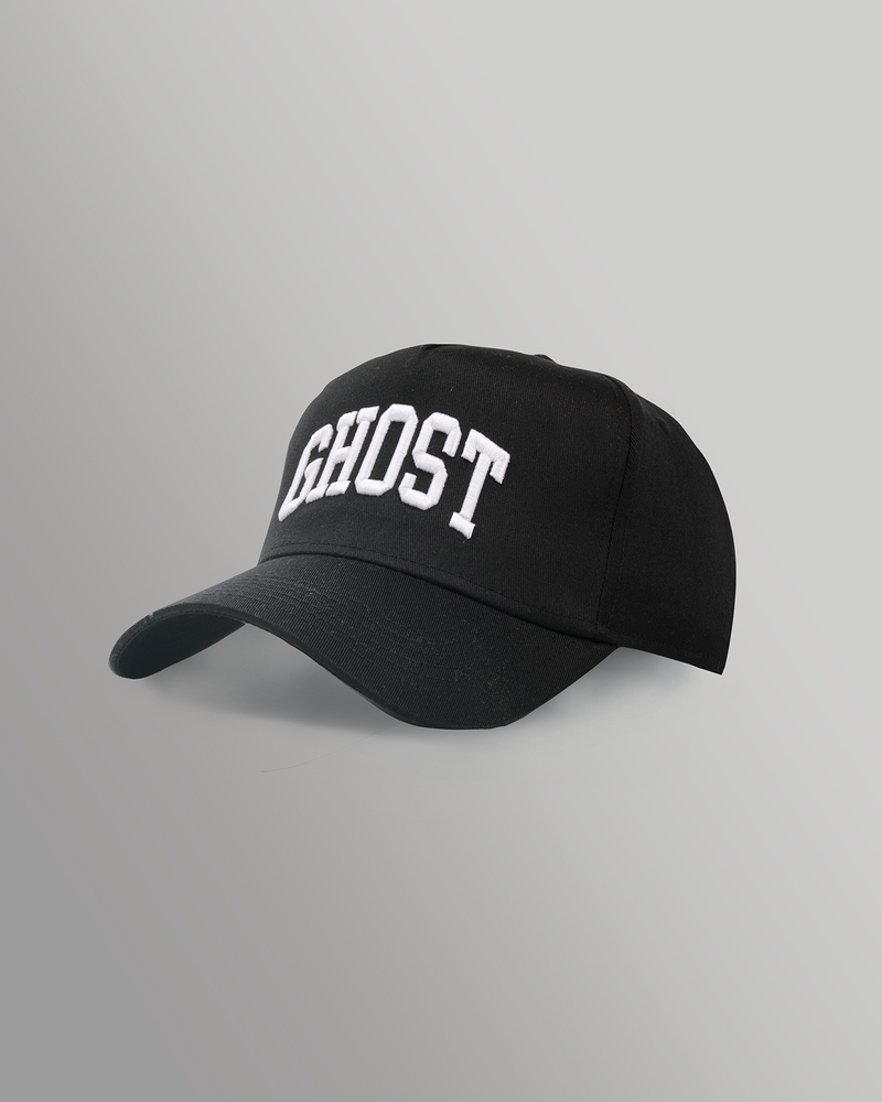 GHOST® UNI BASEBALL HAT BLACK