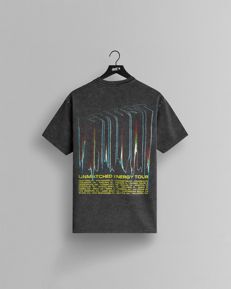 GHOST® UNMATCHED ENERGY TEE | FADED BLACK V2