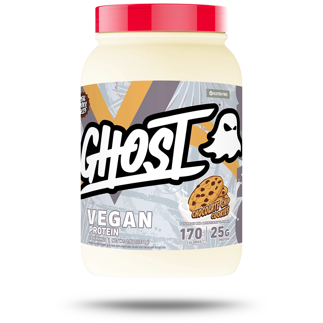 GHOST® VEGAN V2 | CHOCOLATE CHIP COOKIES | PLANT-BASED PROTEIN