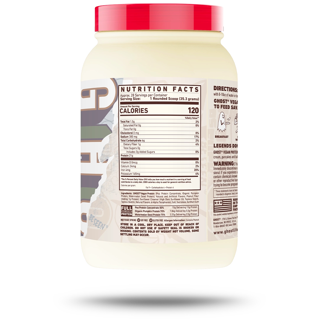GHOST® VEGAN | PEANUT BUTTER CEREAL MILK®
