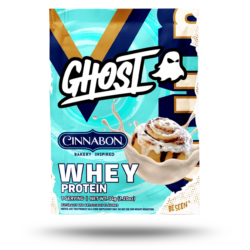 GHOST® WHEY PACKET x CINNABON® | CINNABON®