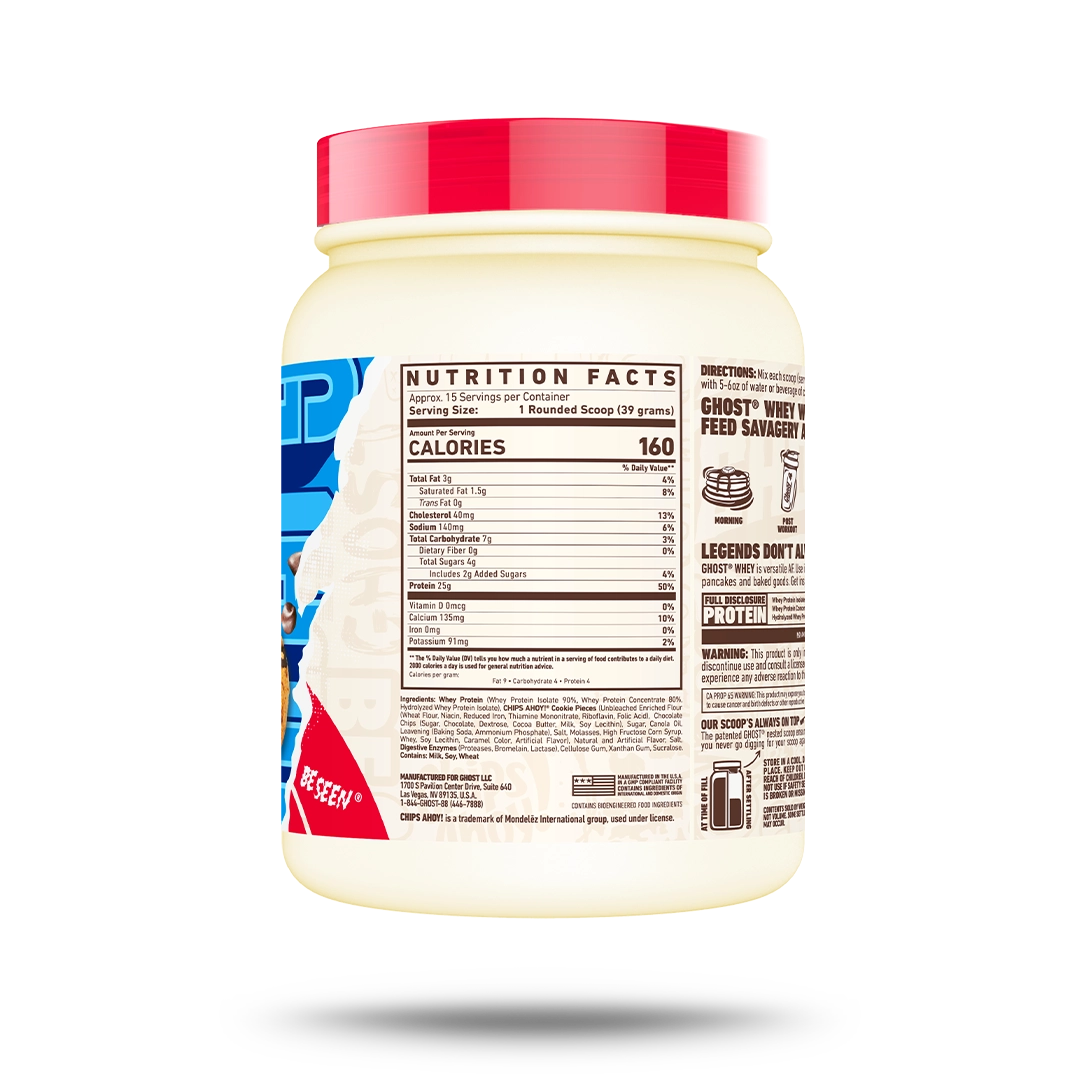 GHOST® 1LB WHEY x CHIPS AHOY!® | CHIPS AHOY!®