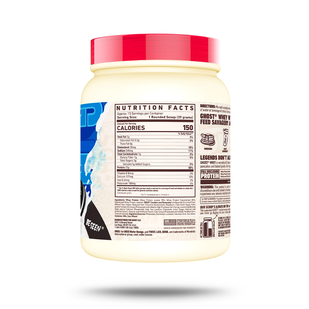 GHOST® 1LB WHEY x OREO® | OREO®