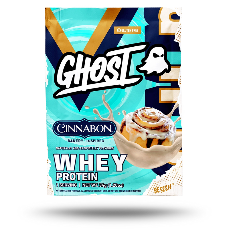 GHOST® WHEY PACKET x CINNABON® | CINNABON®