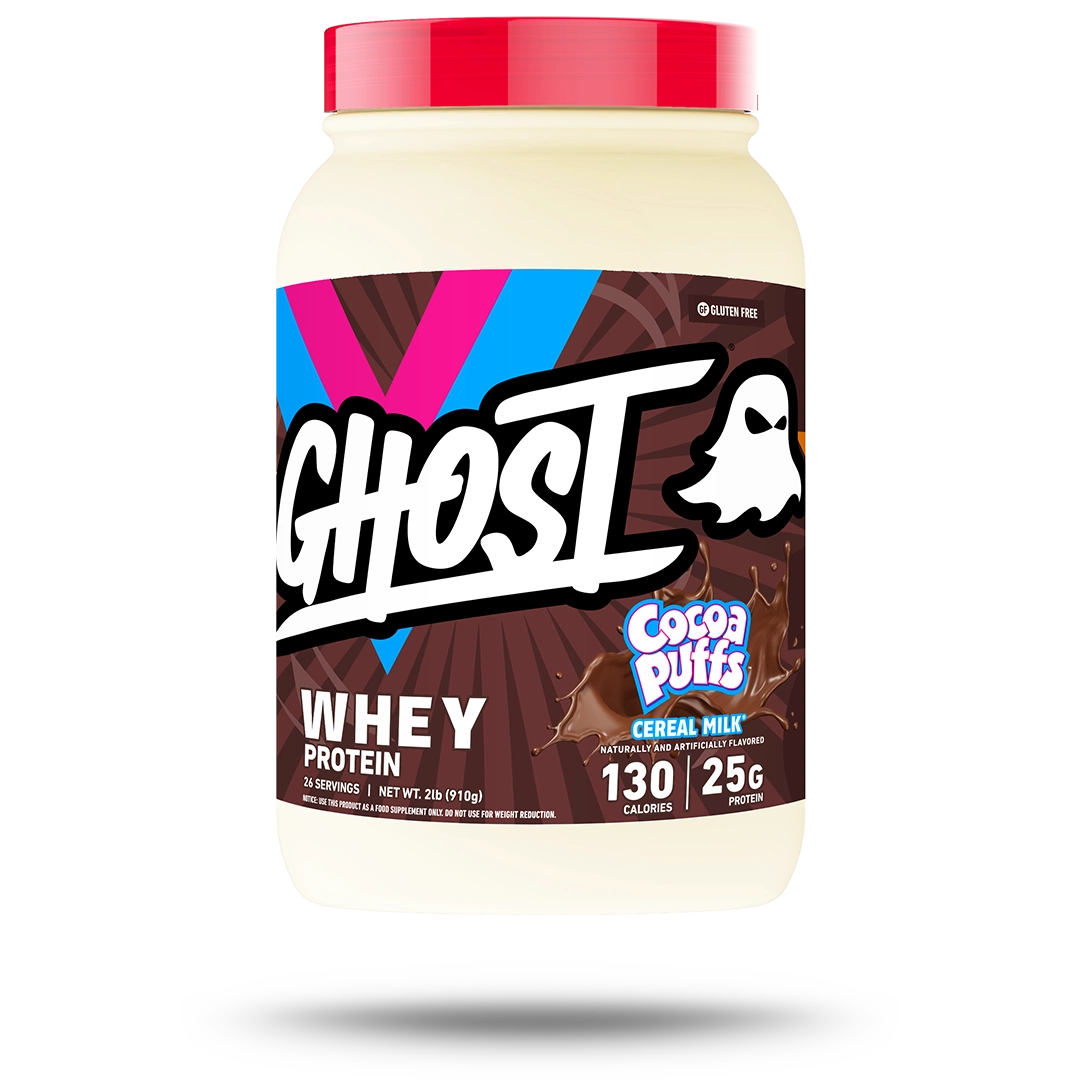 GHOST® WHEY x COCOA PUFFS™  | COCOA PUFFS™ CEREAL MILK®