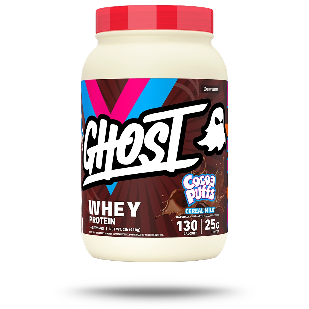 GHOST® WHEY x COCOA PUFFS™  | COCOA PUFFS™ CEREAL MILK®