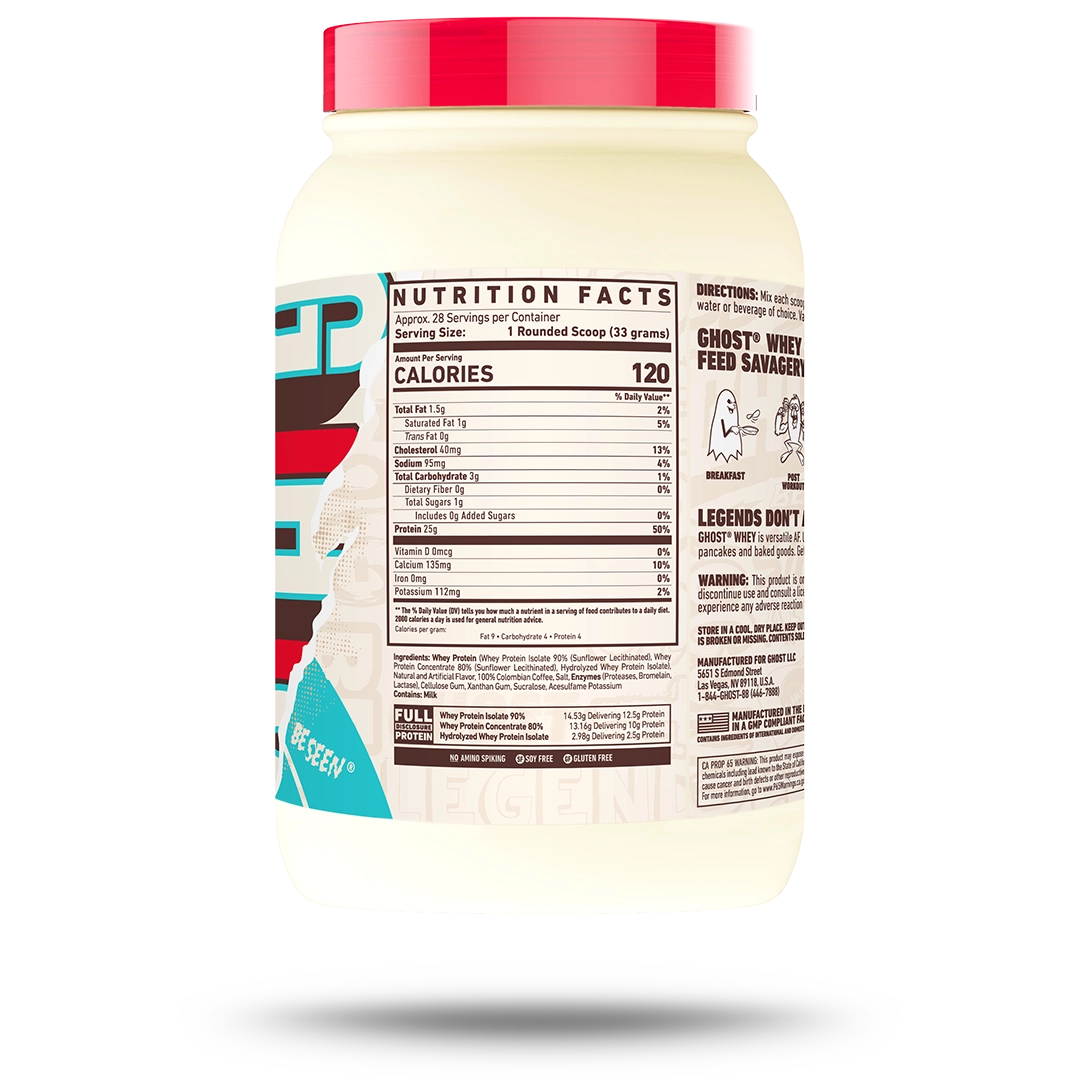 GHOST® WHEY | COFFEE ICE CREAM
