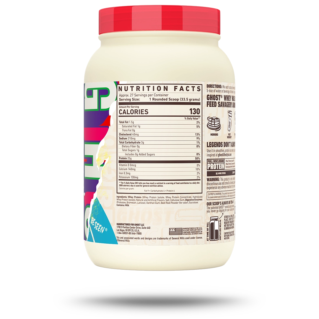 GHOST® WHEY x TRIX™ | TRIX™ CEREAL MILK®