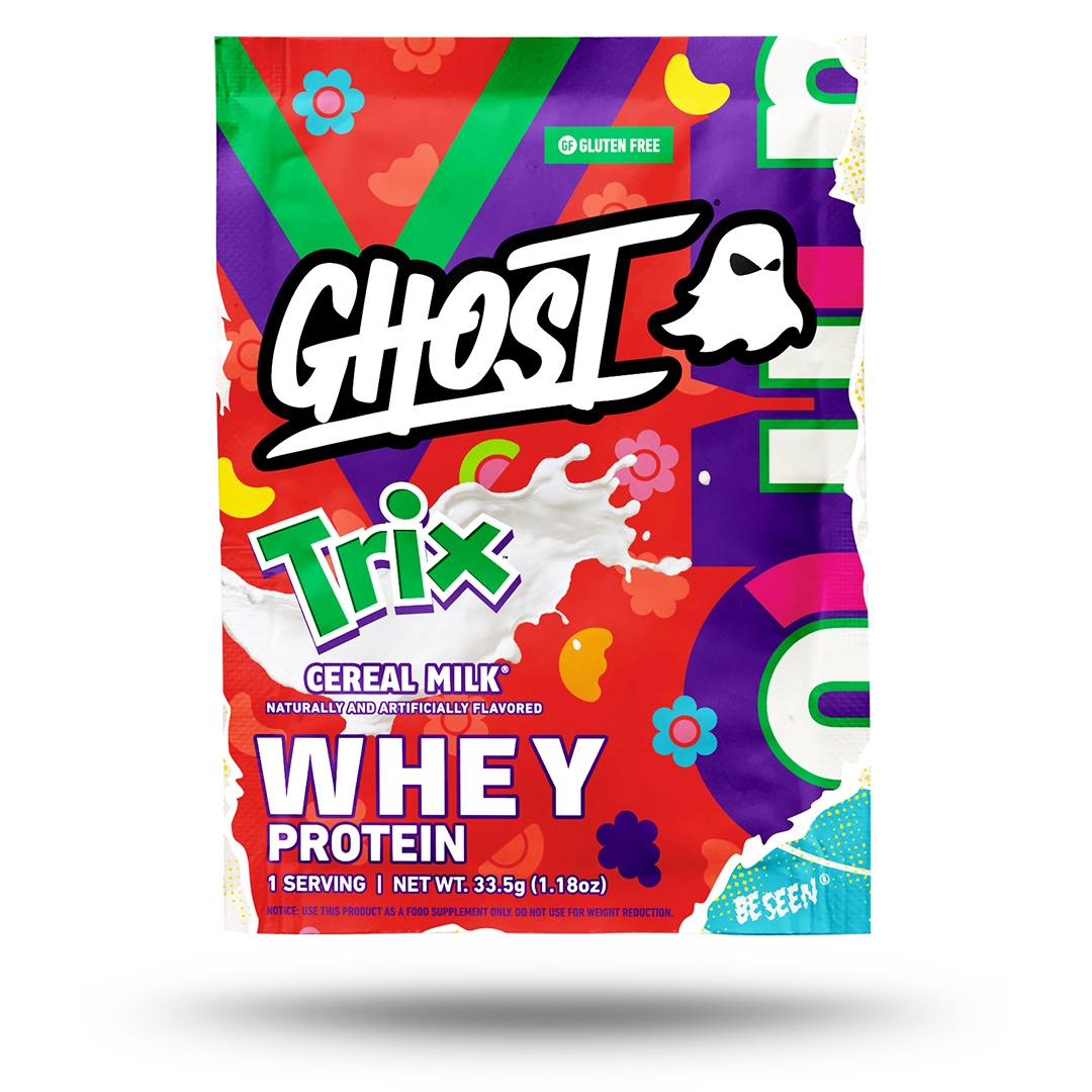 GHOST® WHEY PACKET x TRIX™ | TRIX™ CEREAL MILK®