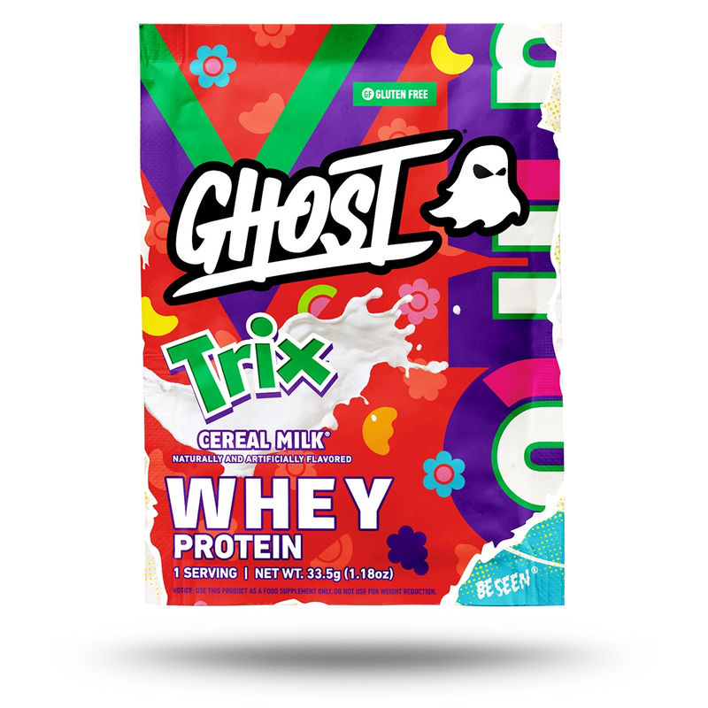 GHOST® WHEY PACKET x TRIX™ | TRIX™ CEREAL MILK®