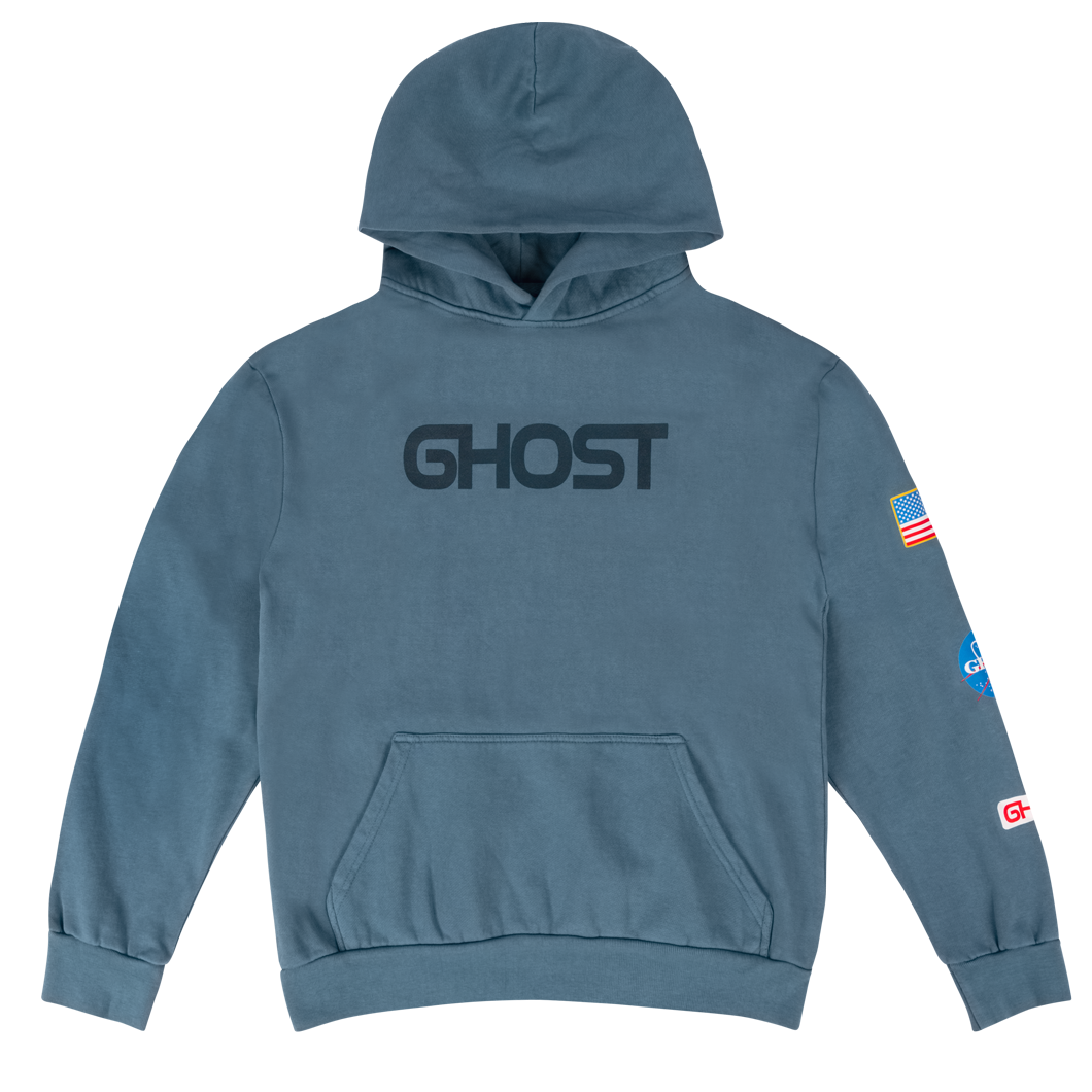 GHOST® SPACE HOODIE | SLATE BLUE