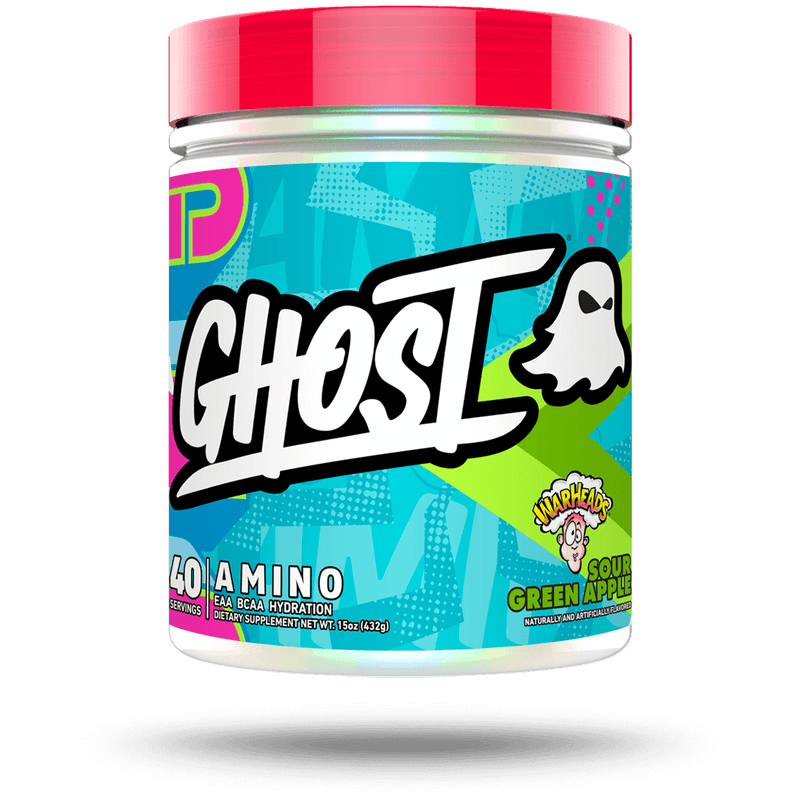 GHOST® AMINO | WARHEADS® SOUR GREEN APPLE