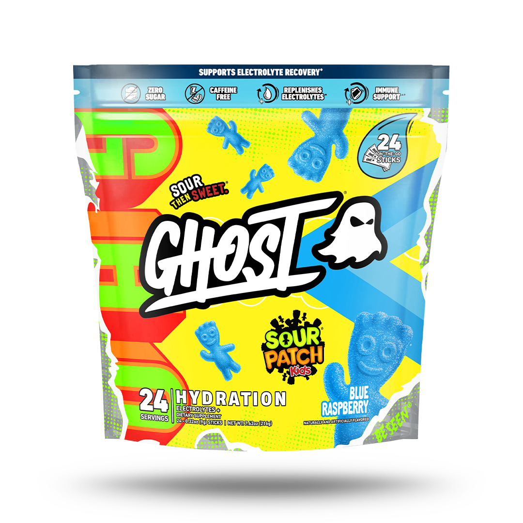 GHOST® HYDRATION STICKS SPK BLUE RASPBERRY