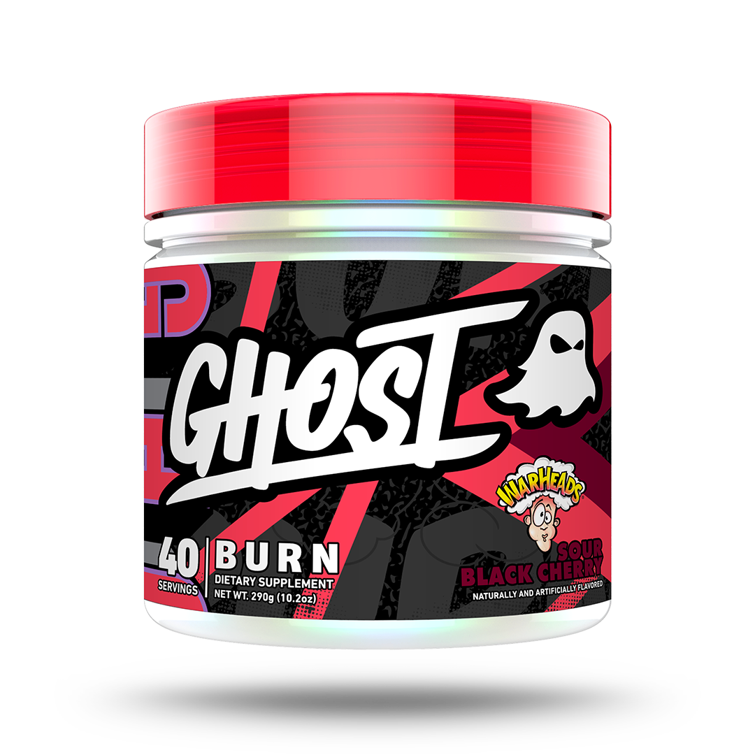 GHOST® BURN BLACK | WARHEADS® SOUR BLACK CHERRY