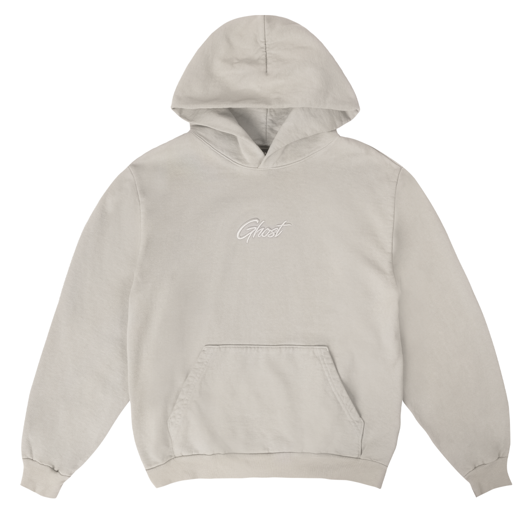 GHOST® PREMIUM BASICS HOODIE CEMENT