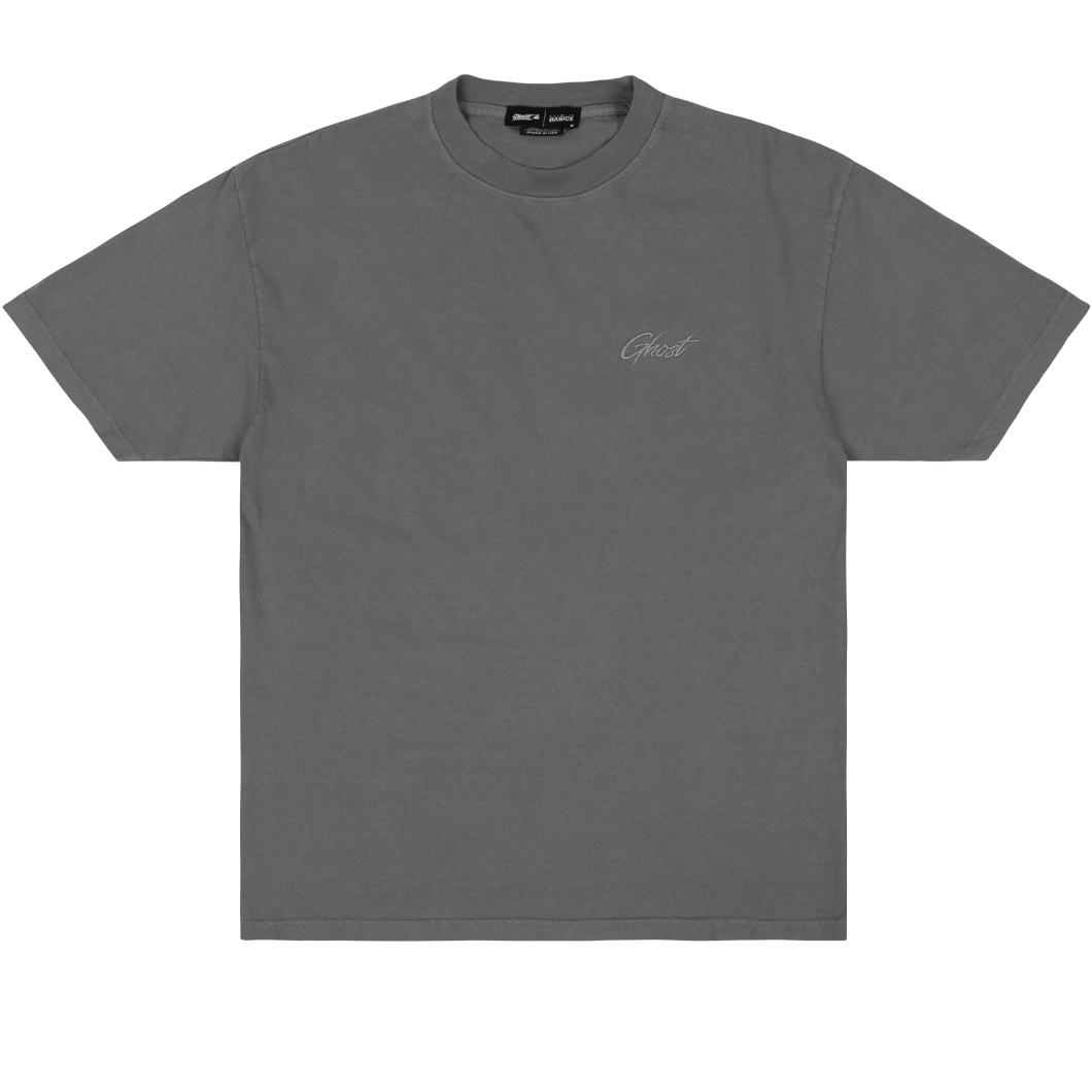 GHOST® PREMIUM BASICS TEE CHARCOAL