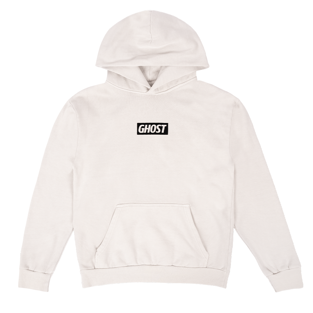 GHOST® INSPO HOODIE LIGHT GREY 