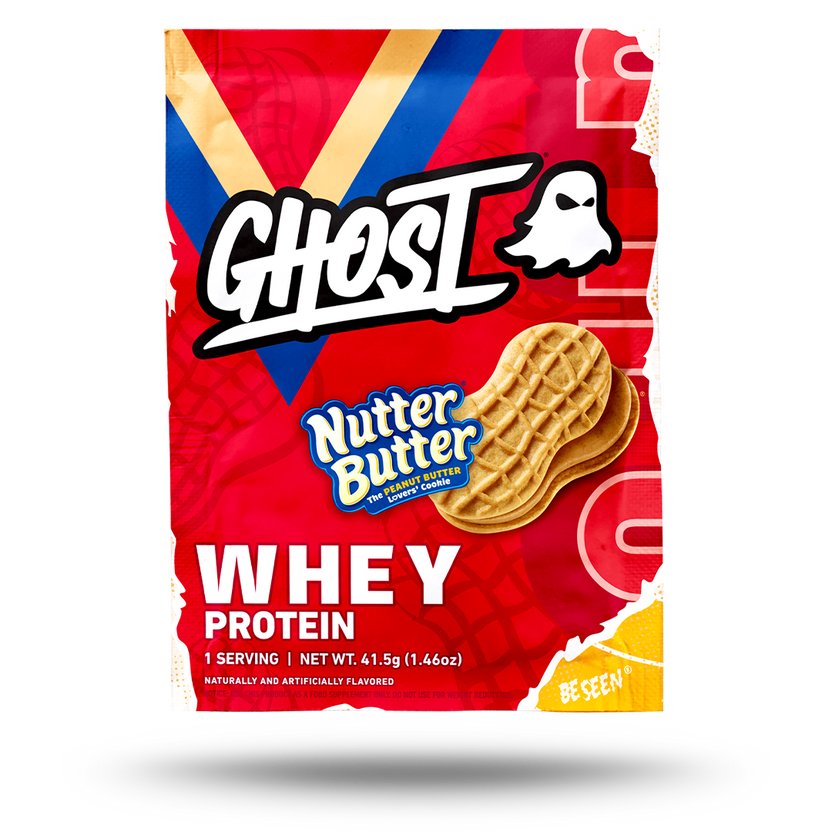 GHOST® WHEY PACKET NUTTER BUTTER® WHEY PROTEIN SAMPLE