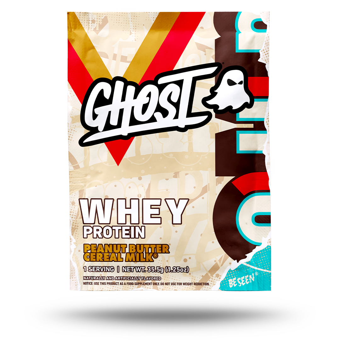 GHOST® WHEY PACKET | PEANUT BUTTER CEREAL MILK®