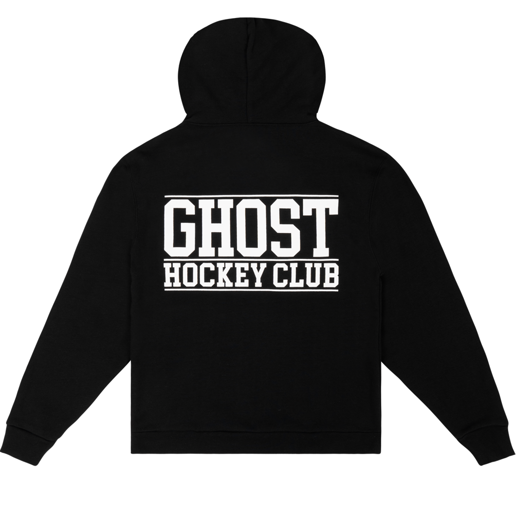 GHOST® WINTER HOODIE BLACK